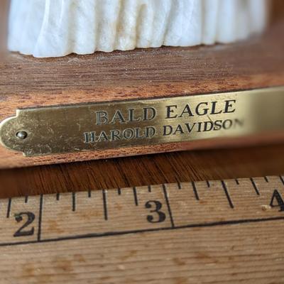 Bald Eagle by Harold Davidson, Sculpted Alabaster