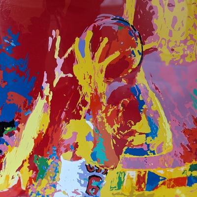 Leroy Neiman "Basketball" 1972 Olympics. Signed Artist's Proof AP