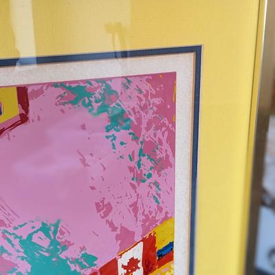 Leroy Neiman "Basketball" 1972 Olympics. Signed Artist's Proof AP