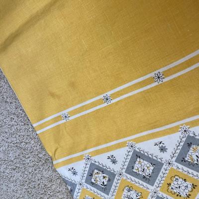 Yellow Table Cloth