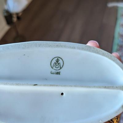 VINTAGE KUNST ILMENAU GDR CHILD SKIER PORCELAIN FIGURINE