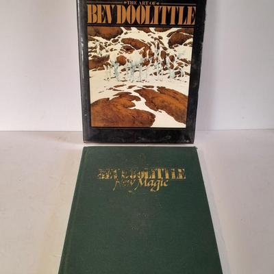 Two hard back books of Bev Dolittle