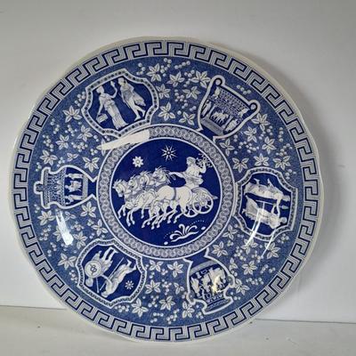 The Spode blue room collection plates - total of 4 (1)
