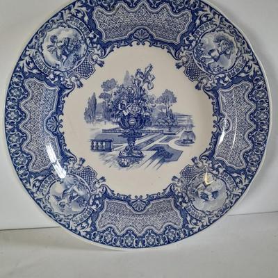 The Spode blue room collection plates - total of 4 (1)
