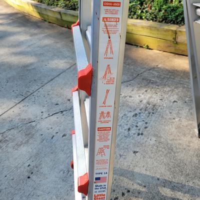 Little Giant Ladder and a Step Ladder (G-DW)