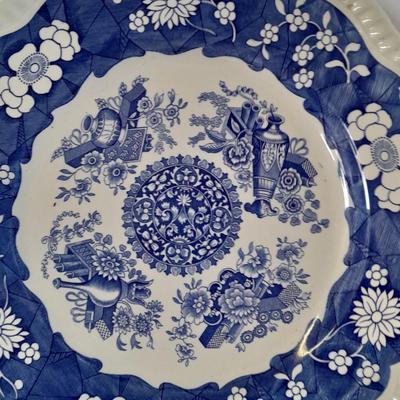 The Spode blue room collection plates - total of 4 (2)