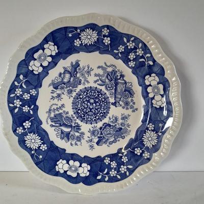 The Spode blue room collection plates - total of 4 (2)