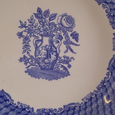 The Spode blue room collection plates - total of 4 (2)