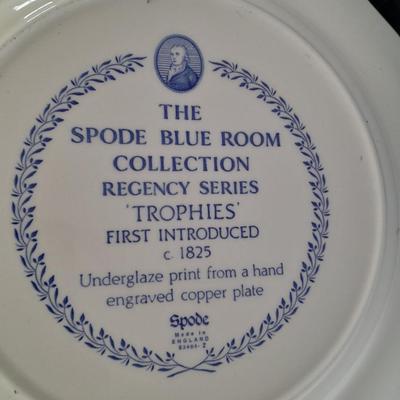 The Spode blue room collection plates - total of 4 (2)