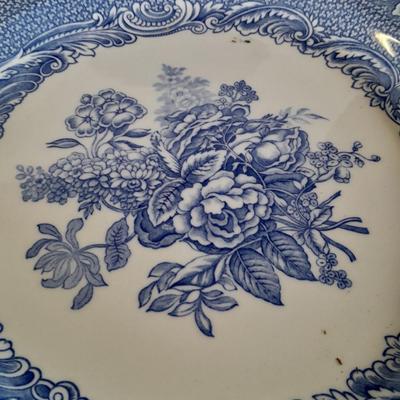 The Spode blue room collection plates - total of 4 (2)