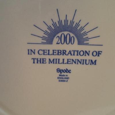 The Spode blue room collection calendar plates - total of 4 (3)