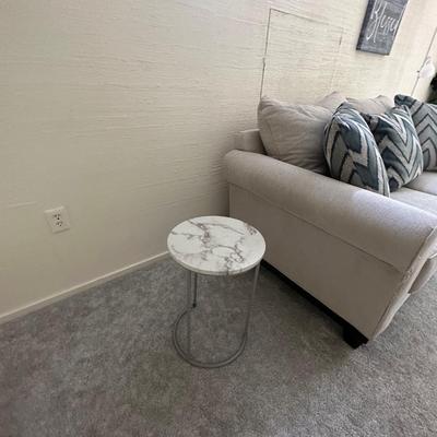 Marble side table (there are three, each sold separately)