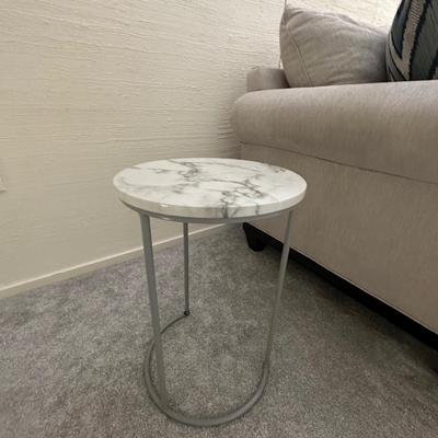 Marble side table (there are three, each sold separately)