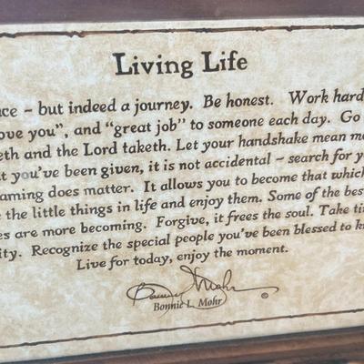 Bonnie Mohr Living Life Print