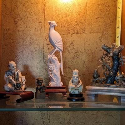 Variety Lot of Asian Figurines