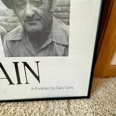 Framed Pastel and Print