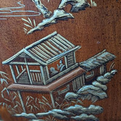 Stunning Drexel Heritage Lit Asian Chinoiserie Breakfront