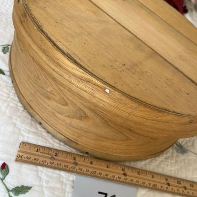 Wood Box with Lid