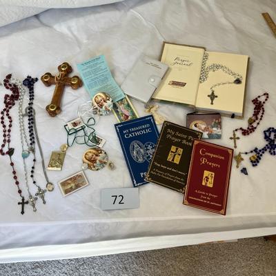 Rosaries and Prayer Books