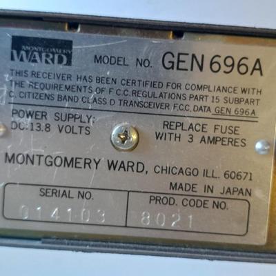 Montgomery Ward CB radio model GEN 696A