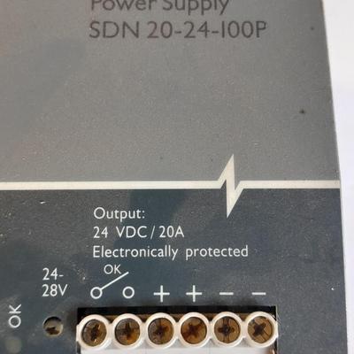 SOLA DIN Rail Power Supply SDN 20-24-100P
