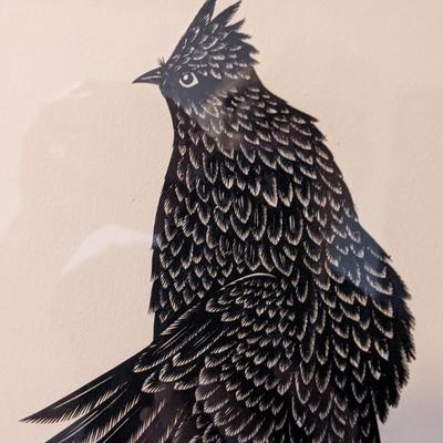 Signed Walter von Guten Roughed Grouse Scissor Cutting