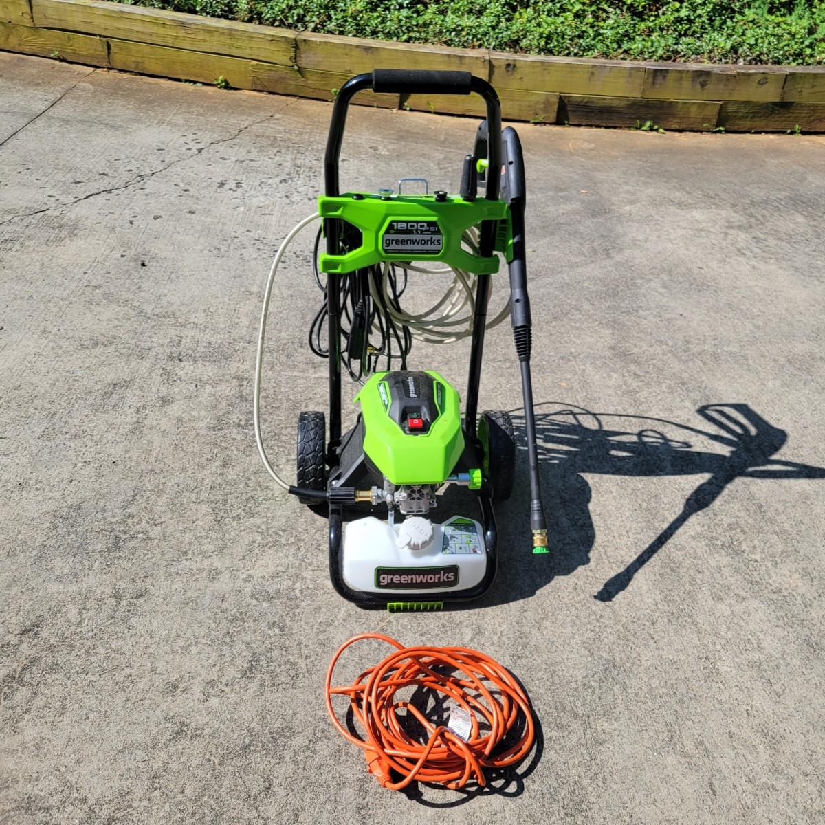 Greenworks 1800 PSI Electric Pressure Washer (GDW)