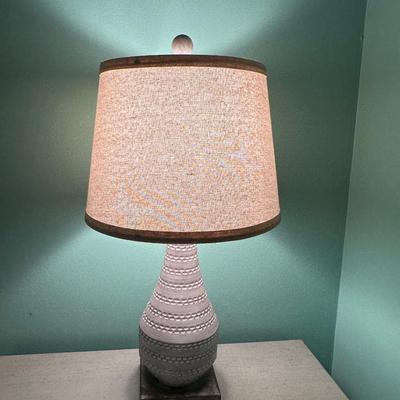 Pair of lamps with three touch lighting system