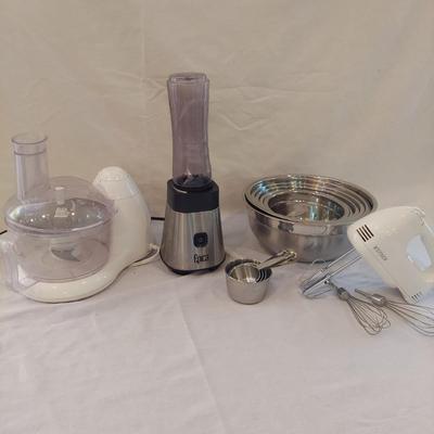 Hamilton Beach Food Processor, Hand Mixer w/ Bowls and more (K-BBL)