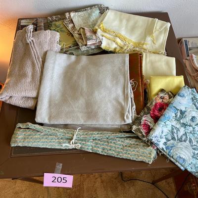 Box lot of material