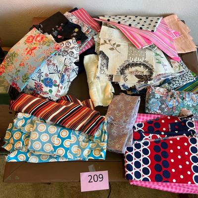 More colorful Vintage material.