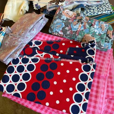 More colorful Vintage material.