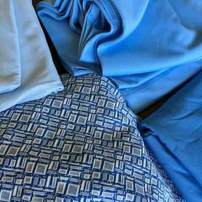 Lot of Blue fabric