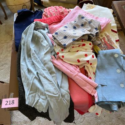 Lot of vintage clothes AS IS