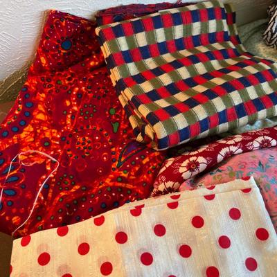 Lot of material Prints