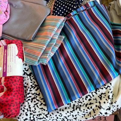 Lot of material Prints
