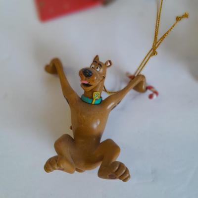 Four Scooby Doo Christmas Ornaments