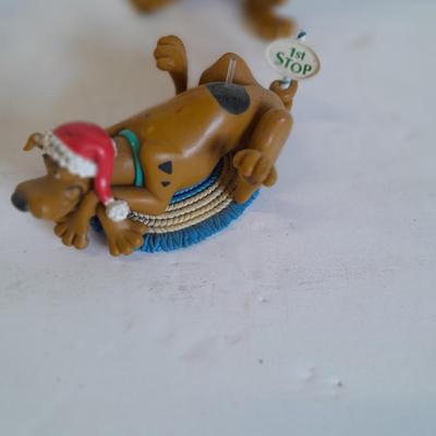 Four Scooby Doo Christmas Ornaments
