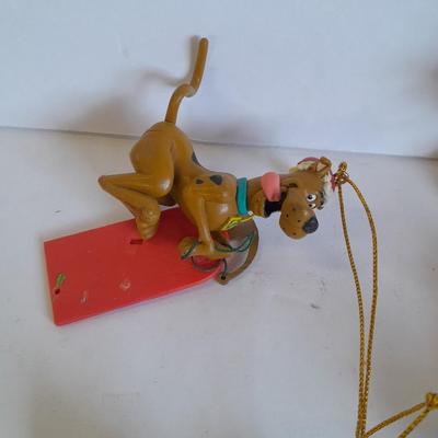 Four Scooby Doo Christmas Ornaments