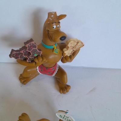 Four Scooby Doo Christmas Ornaments