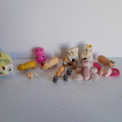 Pig lighters, piggy bank, Pig salt & pepper shakers and more