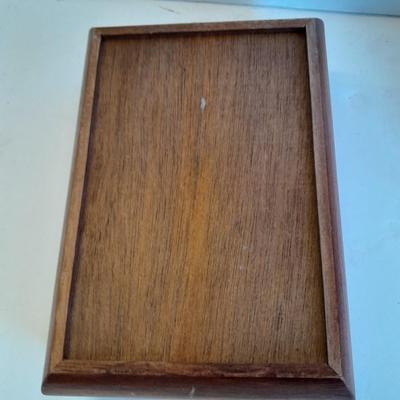 Lane cedar Jewlery box with two other wooden trinket boxes