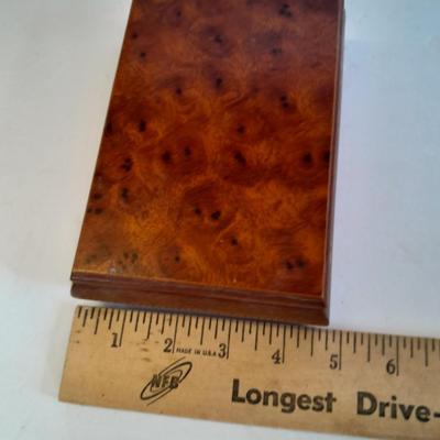 Lane cedar Jewlery box with two other wooden trinket boxes
