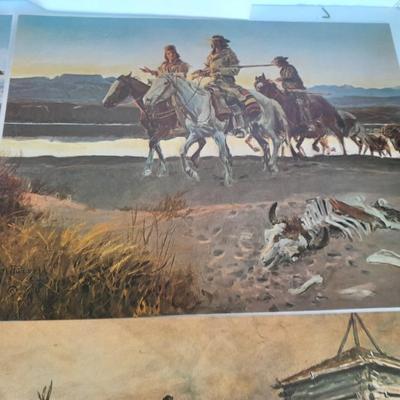 Charles Marion Russell "The American West" prints