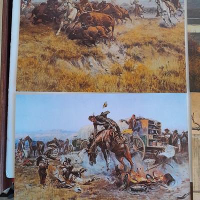 Charles Marion Russell "The American West" prints
