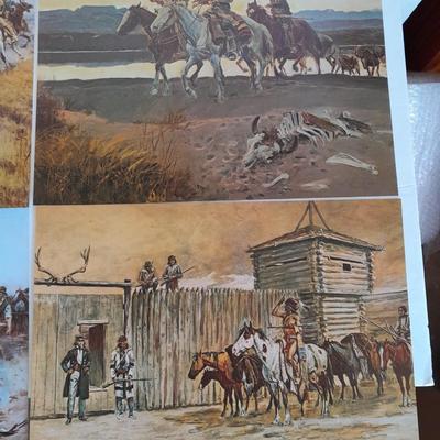 Charles Marion Russell "The American West" prints