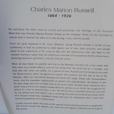 Charles Marion Russell "The American West" prints