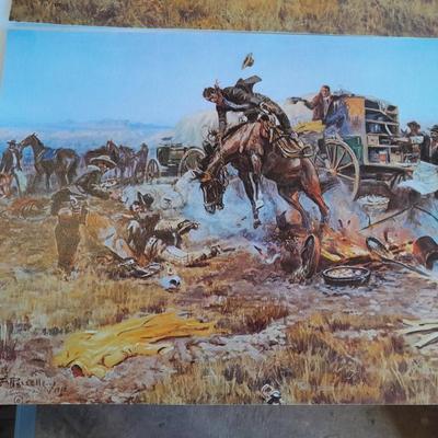 Charles Marion Russell "The American West" prints