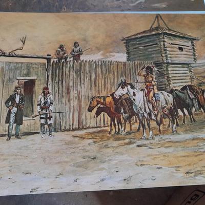 Charles Marion Russell "The American West" prints