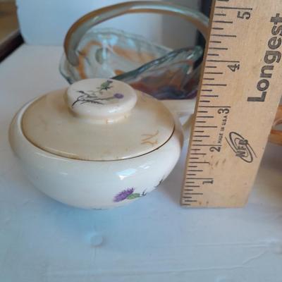 The Black series digital food scale with vintage kitchenware